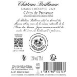 Vin blanc a. o. p. ctes - de - provence chateau reillanne grande reserve - la bouteille