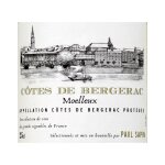 Vin blanc a. o. p. sud ouest ctes de bergerac moelleux paul sapin - la bouteille