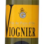 Vin blanc de pays d'oc viognier - la bouteille de 75cl Vin blanc de pays d'oc viognier - la bouteille de 75cl