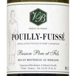 Vin blanc pouilly - fuiss domaine de pouilly - la bouteille de 75cl