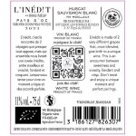 Vin doux bio muscat sauvignon vignobles jeanjean - la bouteille de 75cl