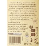 Vin doux naturel muscat de mireval 15% reflets de france - la bouteille de 75cl