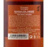 Vin doux naturel rivesaltes ambré 15% vignobles dom brial - la bouteille de 75cl Vin doux naturel rivesaltes ambré 15% vignobles dom brial - la bouteille de 75cl