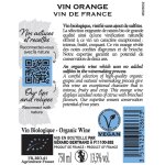 Vin orange produit de france naturae bio gerard betrand - la bouteille