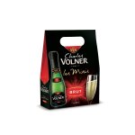 Vin mousseux blanc de blanc brut charles volner - le pack de 3 bouteilles de 20cl
