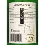 Vin pétillant brut monopole perlee - la bouteille de 75cl Vin pétillant brut monopole perlee - la bouteille de 75cl