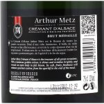 Vin ptillant crmant d'alsace brut arthur metz - la bouteille de 75cl
