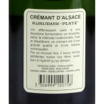 Vin ptillant crmant d'alsace brut kuhlmann - platz - la bouteille de 750ml