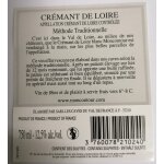 Vin ptillant crmant de loire blanc brut moncontour - la bouteille de 75cl