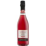 Vin ros a. o. p. italie lambrusco d. o. c. demi sec di modena - la bouteille