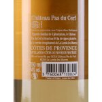 Vin ros aop chateau pas du cerf - la bouteille de 75cl