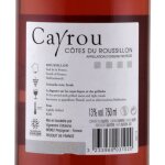 Vin ros aop ctes du roussillon cayrou - la bouteille de 75cl