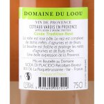 Vin ros aop coteaux varois en provence bio domaine du loou - la bouteille de 75cl