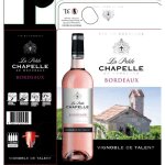 Vin rosé bordeaux la petite chapelle de bordeaux - la fontaine de 3l Vin rosé bordeaux la petite chapelle de bordeaux - la fontaine de 3l