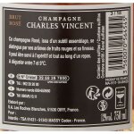 Vin ros champagne brut charles vincent - la bouteille