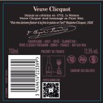 Vin ros champagne brut veuve clicquot - la bouteille