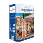 Vin ros de france cinsault et grenache la francette - la fontaine de 5l