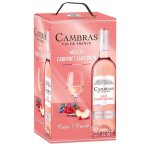 Vin ros de france merlot cabernet sauvignon cambras - la fontaine de 5l
