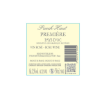 Vin ros� i. g. p. pays d'oc premi�re puech - haut - la bouteille