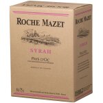 Vin ros i. g. p. pays d'oc syrah roche mazet - la bouteille