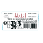 Vin ros� i. g. p. terres du midi grains de gris listel - la bouteille