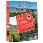 Vin ros� igp merlot cabernet sauvignon l'heritage de carillan - la fontaine de 3l