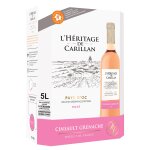 Vin ros i. g. p. pays d'oc cinsault grenache l'heritage de carillan - la fontaine de 5l