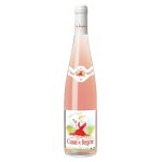 Vin ros� l�g�re et velout�e cuisse de bergere - la bouteille
