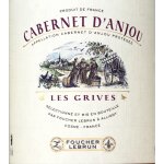 Vin ros loire anjou aop domaine foucher lebrun - la bouteille de 75cl