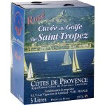 Vin ros ctes - de - provence cuvee du golfe de saint tropez - la fontaine de 3l