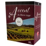 Vin rouge aop accent du barn cave de gan - le cubi de 3l