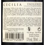 Vin rouge aop faugres cecilia - la bouteille de 75cl