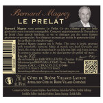 Vin rouge aop ctes du rhne villages le prelat bernard magrez - la bouteille de 75cl