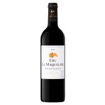 Vin rouge bordeaux cru la maqueline chateau et domaine castel - la bouteille