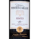 Vin rouge bordeaux graves chateau pontet - caillou - la bouteille de 75 cl