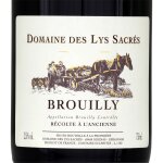 Vin rouge brouilly domaine des lys sacres - la bouteille de 75cl