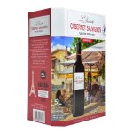 Vin rouge de france cabernet sauvignon la francette - la fontaine de 5l