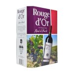Vin rouge espagne rouge d'or - la bouteille