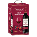 Vin rouge de france merlot cabernet sauvignon cambras - la fontaine de 5l Vin rouge de france merlot cabernet sauvignon cambras - la fontaine de 5l