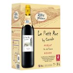 Vin rouge de france merlot reflets de france le petit roc by cazade - la fontaine de 3l