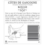 Vin rouge igp c�tes de gascogne blason - la bouteille de 75cl