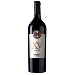 Vin rouge merlot - cabernet sauvignon - cabernet franc xv sur 15 cuvee tradition - la bouteille
