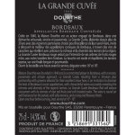 Vin rouge a. o. p. bordeaux merlot cabernet sauvignon dourthe la grande cuvee - la bouteille Vin rouge a. o. p. bordeaux merlot cabernet sauvignon dourthe la grande cuvee - la bouteille