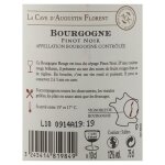 Vin rouge a. o. p. bourgogne pinot noir la cave d'augustin florent - la bouteille Vin rouge a. o. p. bourgogne pinot noir la cave d'augustin florent - la bouteille