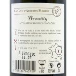 Vin rouge a. o. p. brouilly la cave d'augustin florent - la bouteille