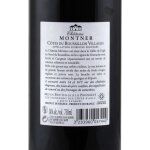 Vin rouge a. o. p. languedoc roussillon chateau montner - la bouteille