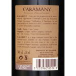 Vin rouge a. o. p. languedoc roussillon syrah - carignan - grenache caramany - la bouteille