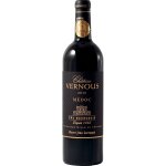 Vin rouge a. o. p. mdoc cru bourgeois chateau vernous - la bouteille