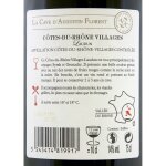 Vin rouge a. o. p. ctes - du - rhne - villages laudun la cave d'augustin florent - la bouteille