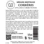 Vin rouge a. o. p. sud de france rserve corbires gerard betrand - la bouteille